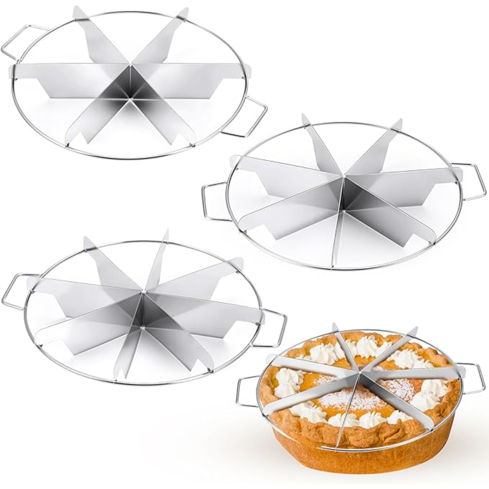 Cortador de pastel de acero inoxidable, cortador d... – Grandado, image size:2000x2000