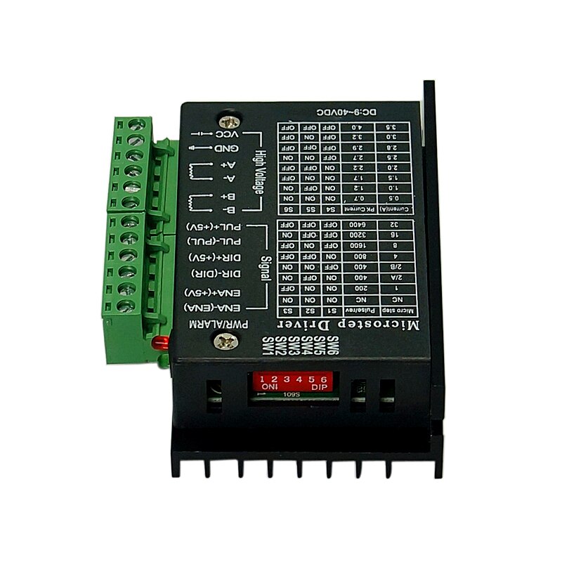 TB6600 Stappenmotor Driver Nema 23 Nema 34 42/57/86 Nema17 32 Segmenten 4.0A 42VDC Cnc Graveermachine Hout router Mini Draaibank