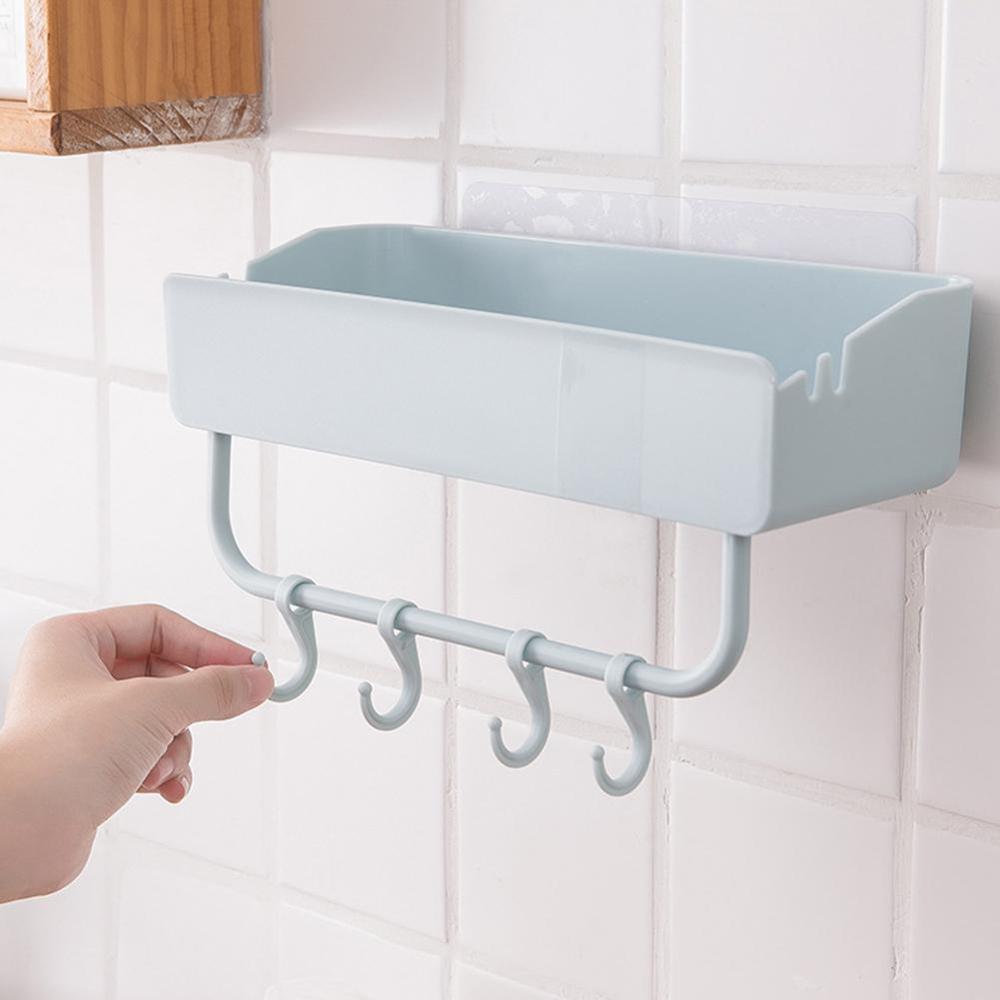 Portable Bathroom Storage Rack Draining Space Storage Storage Saving For Home Plastic Separable Rack Box U9K7: A