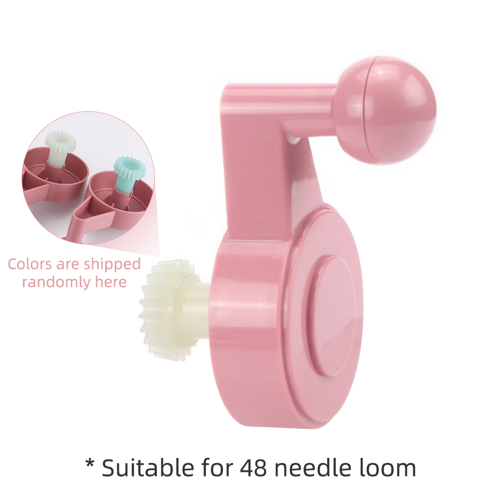 Sentro Knitting Machine Original Parts Replacement Crank Handle Tensioner Red and White Hanging Needle Counter Guide Adapter