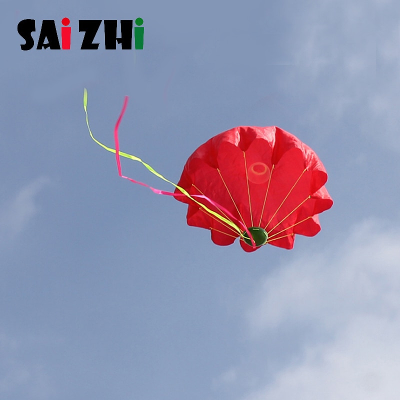 Saizhi Hand Gooien Mini Soldaat Parachute Grappig Speelgoed Kid Outdoor Spel Educatief Speelgoed Fly Parachute Sport Voor Kinderen Speelgoed