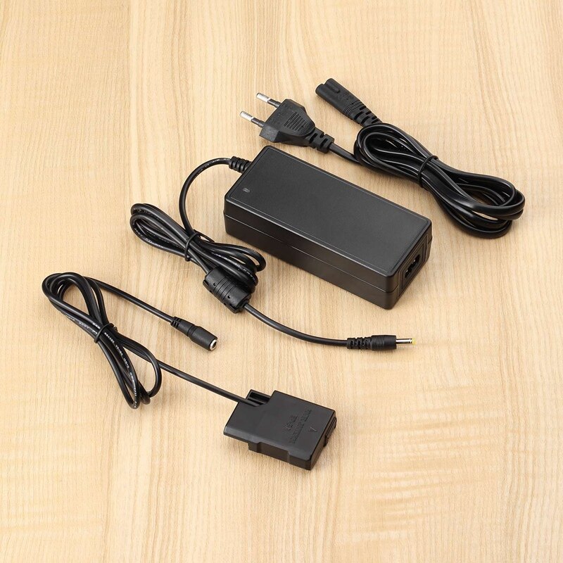 Ac-stroomadapter dc-koppelstuk cameralader vervangen voor en -el14 /  voor nikon  d5100 d5200 d5300 d5500 d5600 d3100 d3200 d3300 d3400