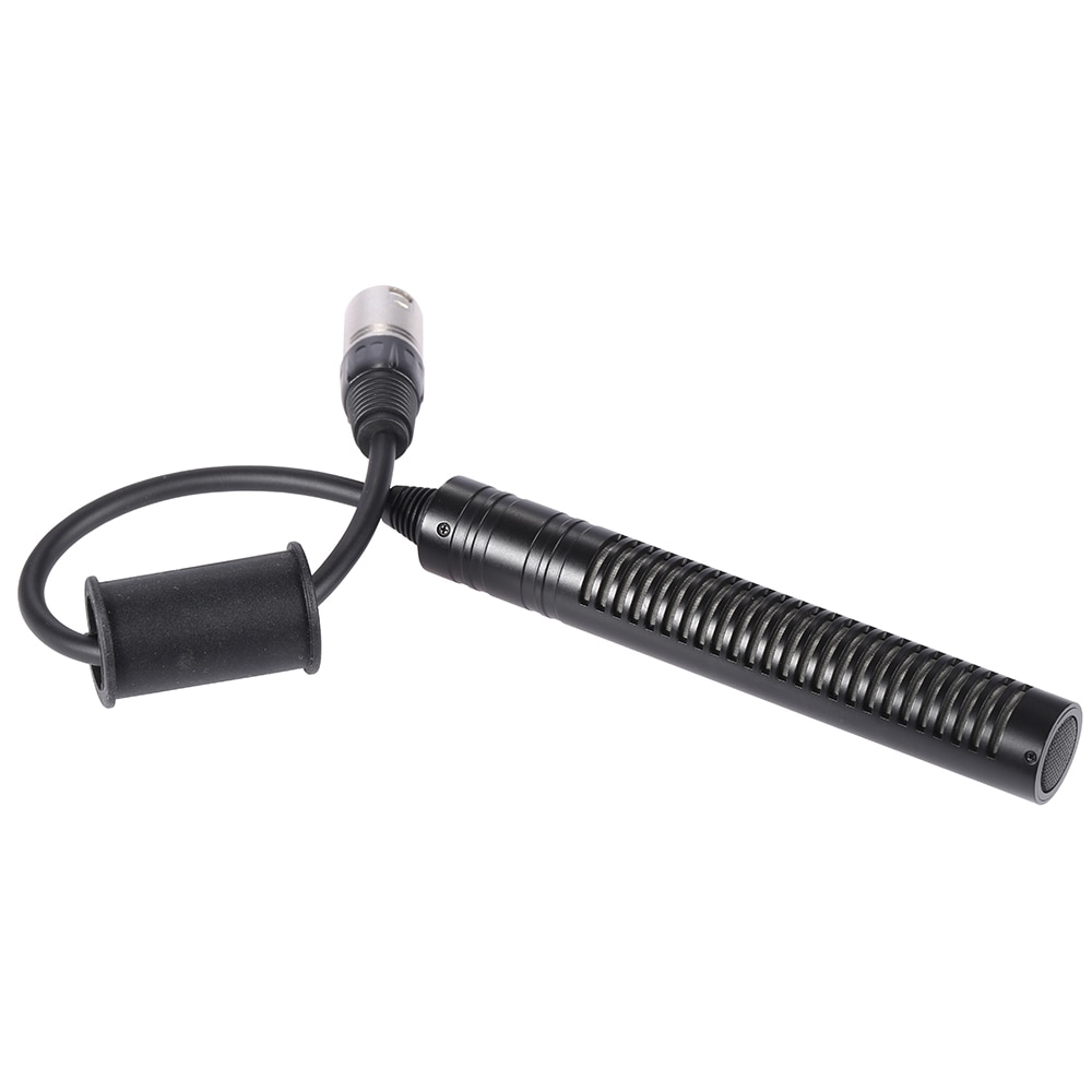 Andoer Video-opname Interview Stereo Condensator Unidirectionele Microfoon Mic voor Sony Panosonic Camcorder -- XLR Interface