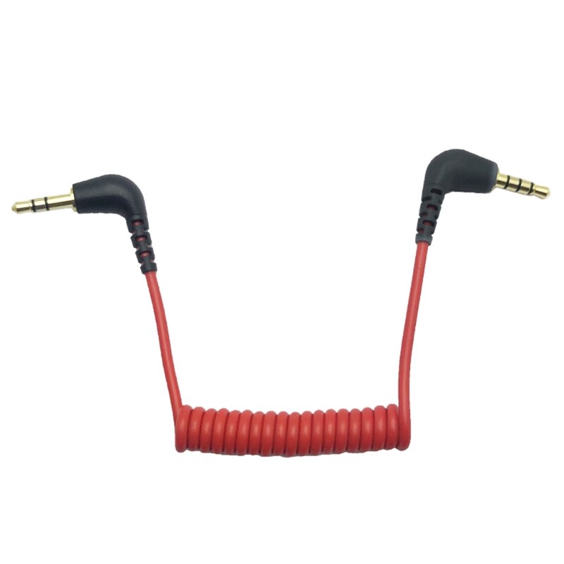 Cable adaptador de 3,5mm TRS a 3,5mm TRRS para RODE SC7 SC2 por micrófono de vídeo inalámbrico GO: SC7