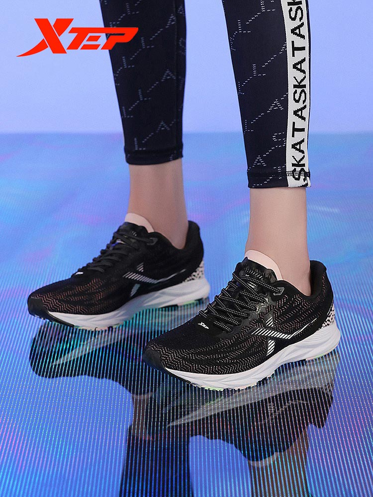 Xtep Marathon Shoes Women Running Shoes Spring Outdoor Running Light Sports Running Sneakers 880218110138