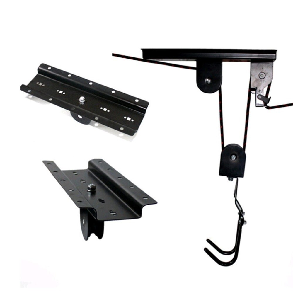 Multifunctionele Kayak Hoist Katrol Systeem Bike Lift Display Hanger Haak Garage Plafond Magazijnstelling Hanger met Gratis Touw