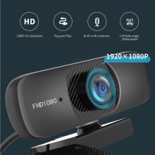 TISHRIC C60 USB Webcam 1080P Web Camera With Microphone Computer Camera Web Cam 1080Pro Webcam Full HD 1080P For Video Calling