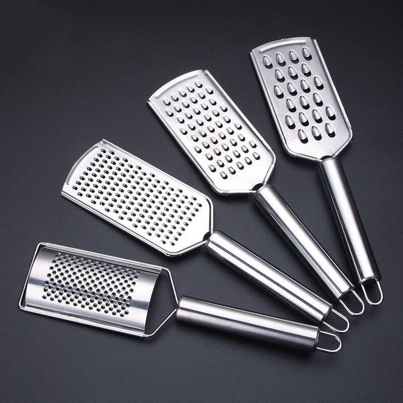 Cheese Grater Stainless Steel Grater Peeler Citrus Ginger Garlic Slicer Long Handle Cheese Planer Shavings Knife Kitchen Tool