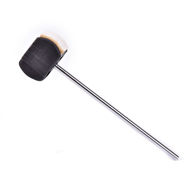 Drum Beater Felt Hammers Bass Kick Drum Hammer Beater Felt Pedal Beats For Percussion Stainless Steel Drummer Instrument