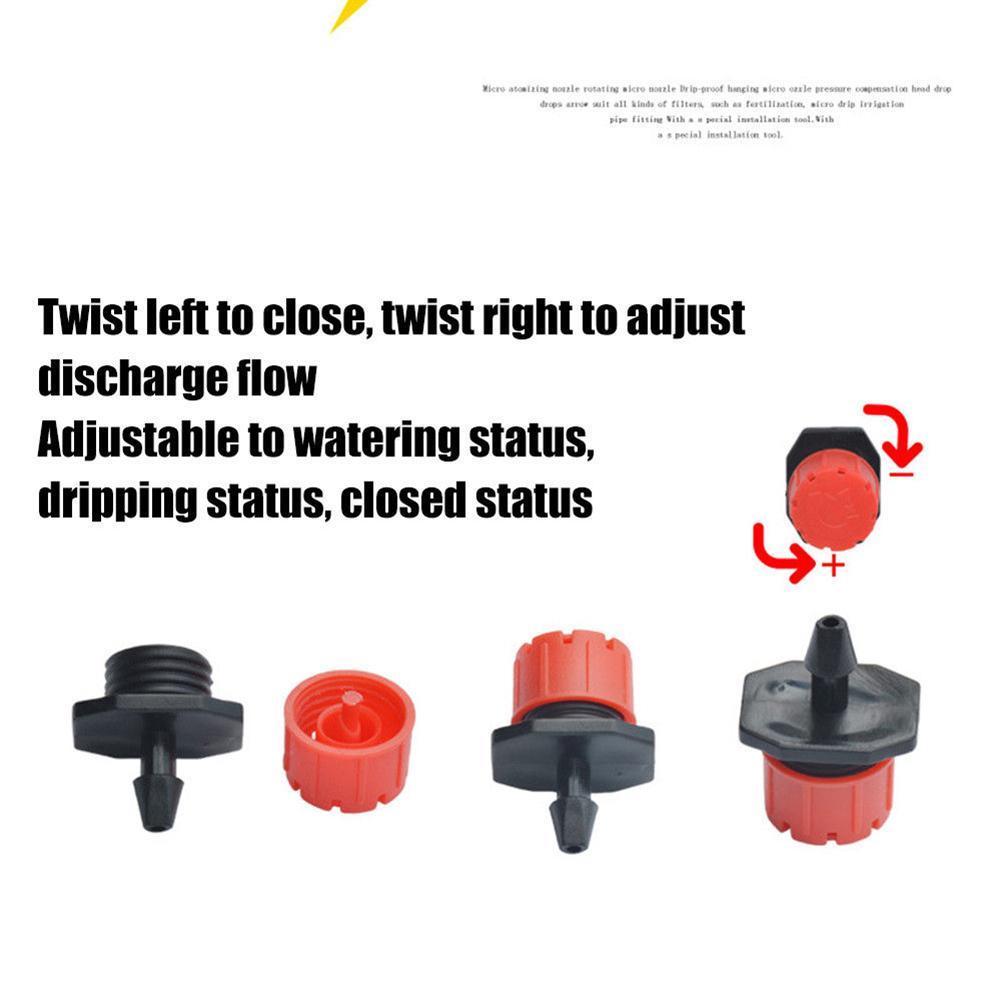 Adjustable Irrigation Sprinkler Drip Irrigation System Supplies Adjustable Adjustable Garden Emitters Dripper ,Drip S0P4