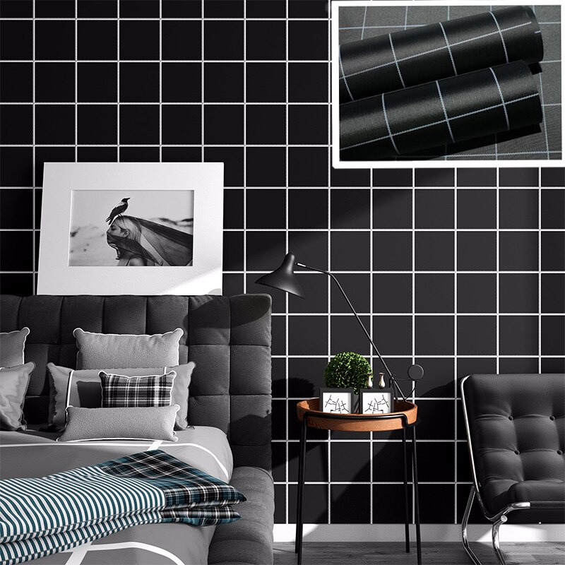 Autocollants muraux en PVC brillant imperméable | 1M/rouleau, autocollant mural pour armoire, papier peint auto-adhésif Contact d'armoire pour meubles, salle de bain, cuisine