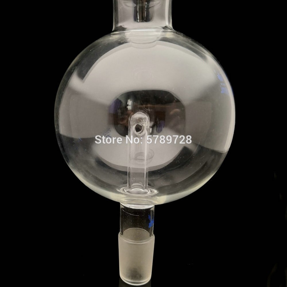 1Pcs 50Ml Tot 1000Ml Glas Rechte Splash Bal, explision-Proof Bal Met Ground Joint 19 #24 #29 # Roterende Verdamper Accessoires