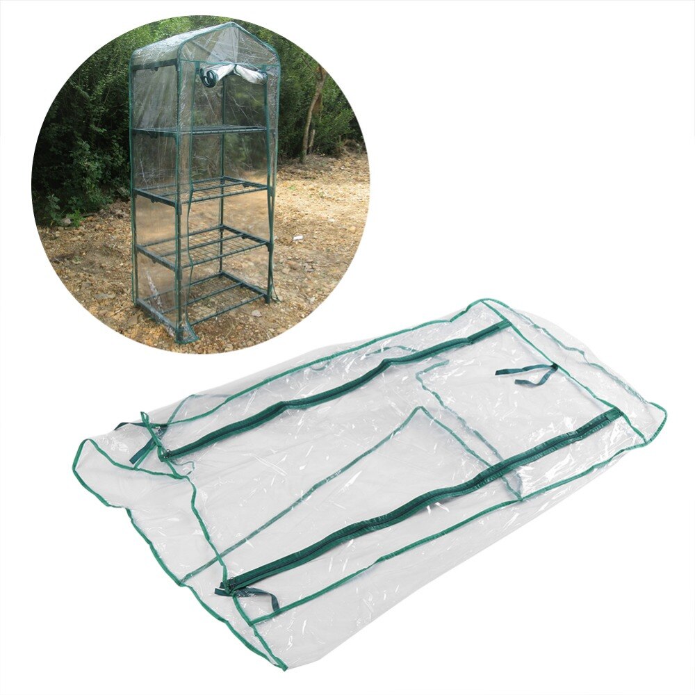 Tuin Kassen Bloem Plant Warm Houden Plank Dak Kas Outdoor Tuin Schuur Duurzaam Plastic Cover 69X49X160cm