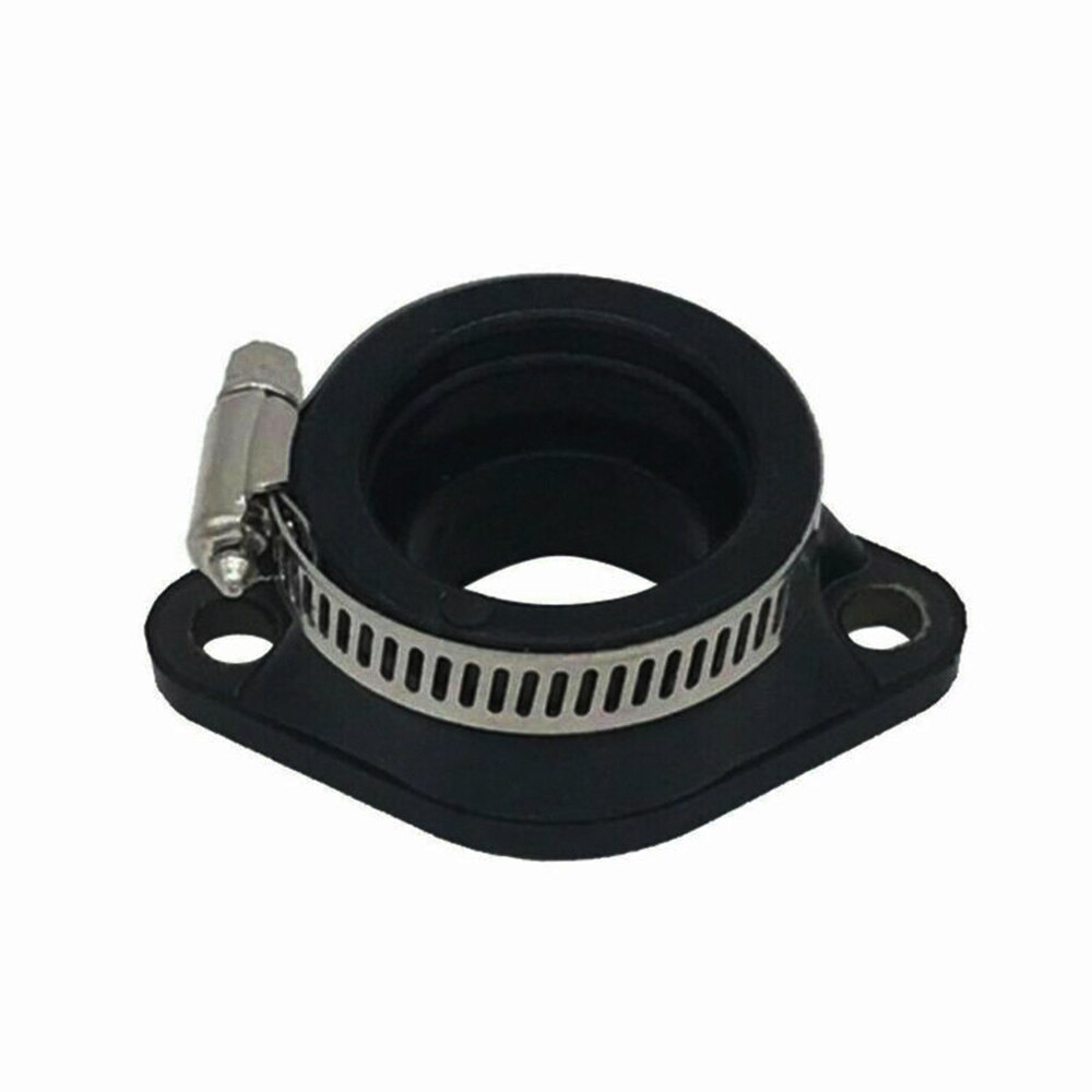 1pc Flange Intake Manifold Joint Adapter For PWK 28mm 30mm Carburetor UTV ATV Motocross 4-Wheel Black Durable Intake Manifold