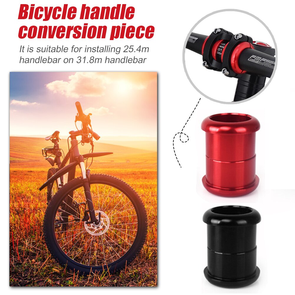 Fahrrad Lenker Gabel Vorbau Steigleitung erheben hoch Verlängerung Lenker Adapter Durchmesser 25,4 bis 31,8mm Verlängerung Köpfe-hoch Radfahren Teil