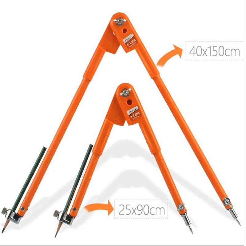 90/150cm Woodworking Compasses Large Drafting Compass Measuring Gauging Drawing Tools Line Gauge Industry Appliance