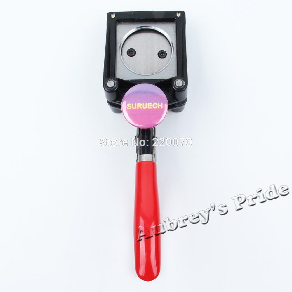 Hand Held Manual Round 37mm 1-1/2" (Actual Cutting Size 48.5MM) Paper Graphic Punch Die Cutter for Pro Button Maker