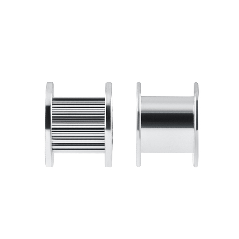 5 uds. De polea dentada para rueda dentada de aluminio GT2, 16/20 de rueda de diámetro interior, 3/5mm, ancho de dientes de engranaje de aluminio, 6/10mm, piezas de impresoras 3D para pieza Reprap