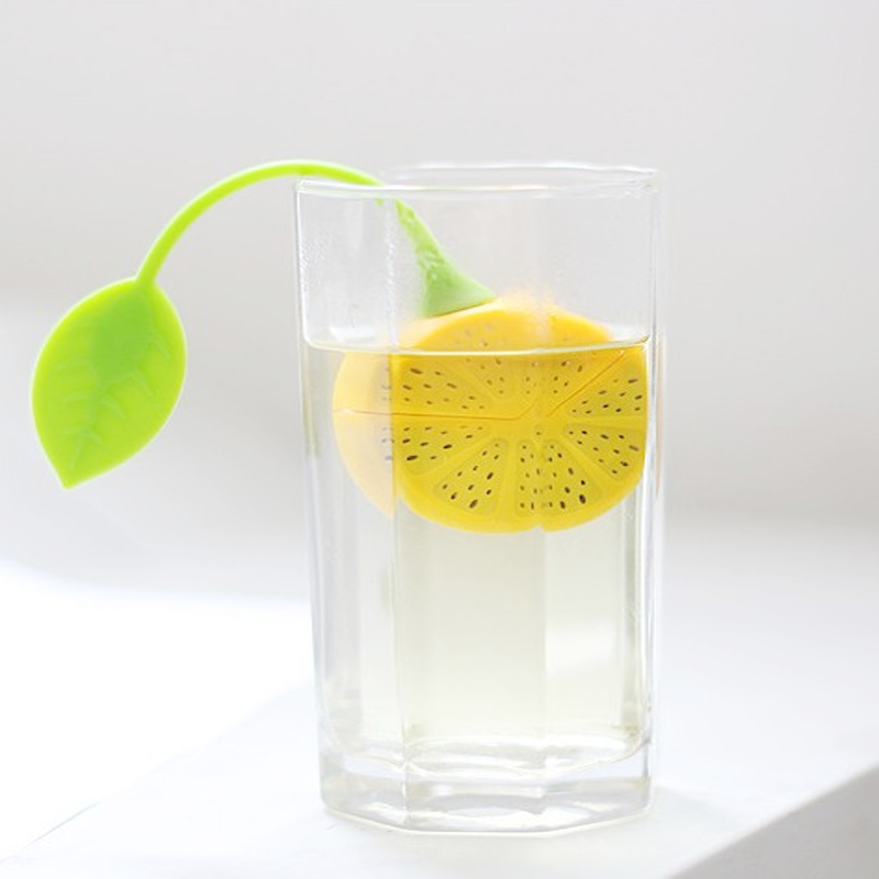 Infusores de té de silicona, colador de té de de limón, filtro de té de flores, tetera, Infusor de bolsas de té, accesorios de cocina para el hogar