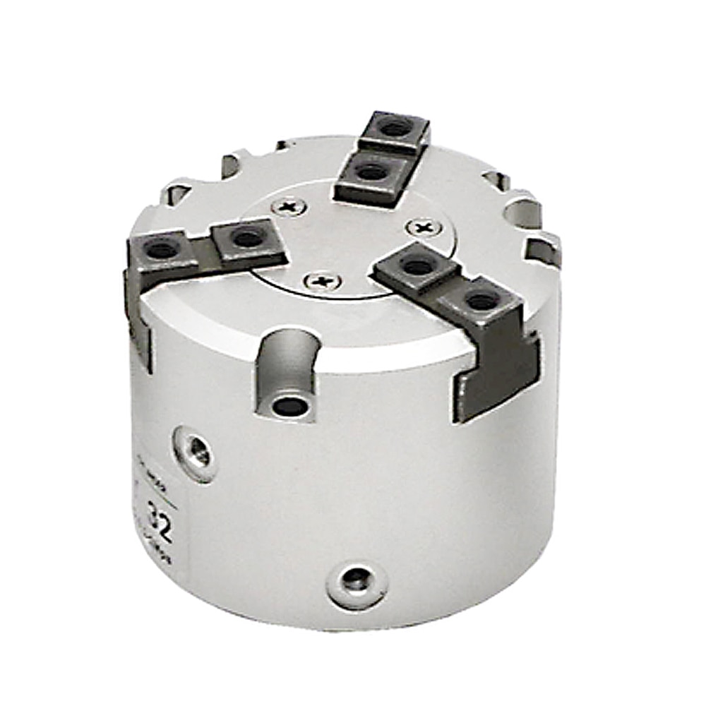 MHS2/MHS3/MHS4 Series 2/3/4 Finger Pneumatic Gripper SMC Replacement Double Action Rotating Cylinder 16D/20D/25D/32D/40D/50D