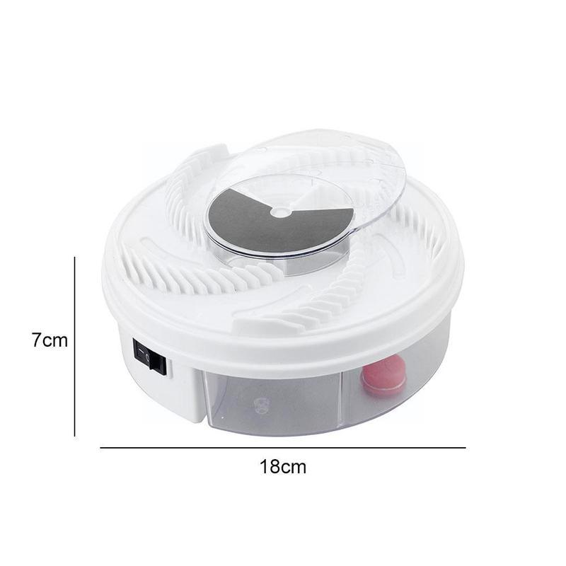Huishoudelijke Elektrische Vliegt Vangen Huisvlieg Mute Roterende Val Flycatcher Automatische Usb Vliegen Muggen Killer E9G1
