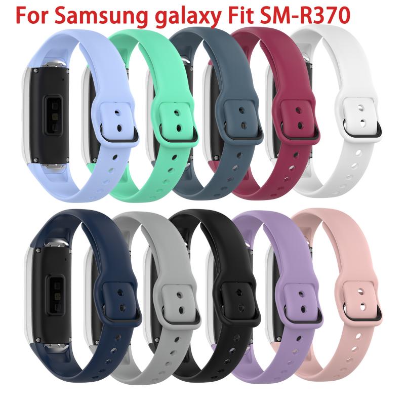 Smart Watch Band For Samsung Galaxy Fit SM-R370 Fitness Tracker 10 Types Wristband Accessories Sport Strap Smart Accessories