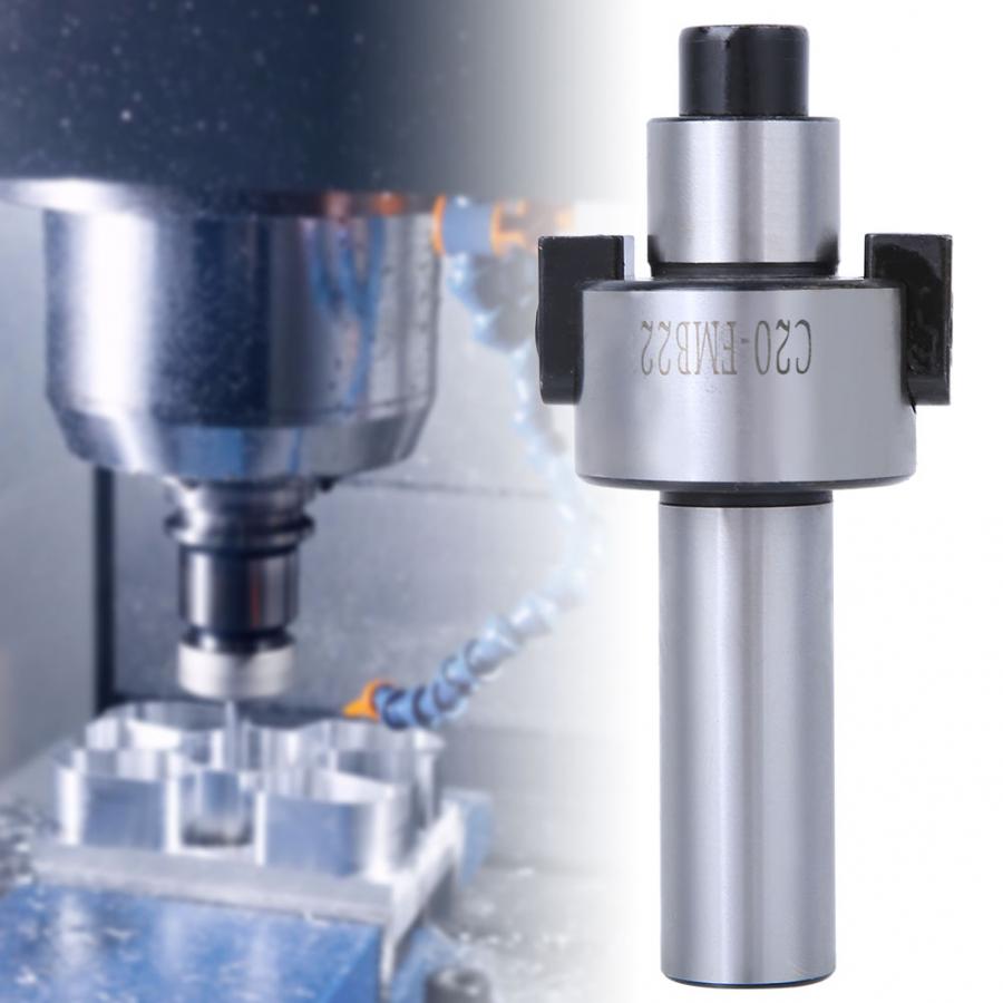 CNC Lathe Tool Holder Steel C20-FMB22 Non-Coated Industrial Accessory For Milling Machine