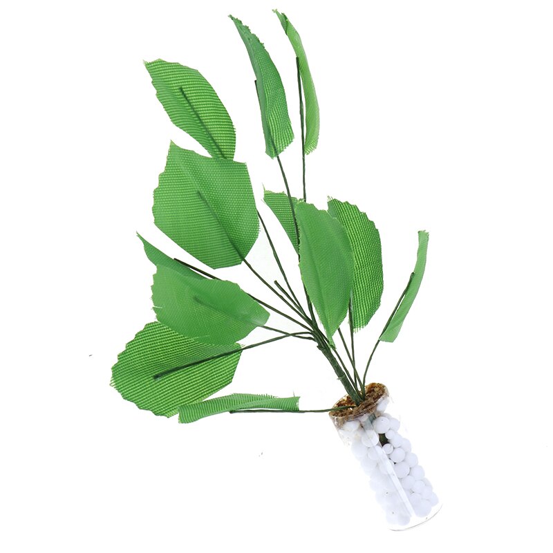 1/12 grün Banane weiß flasche Puppe Haus Miniatur Garten Zubehör