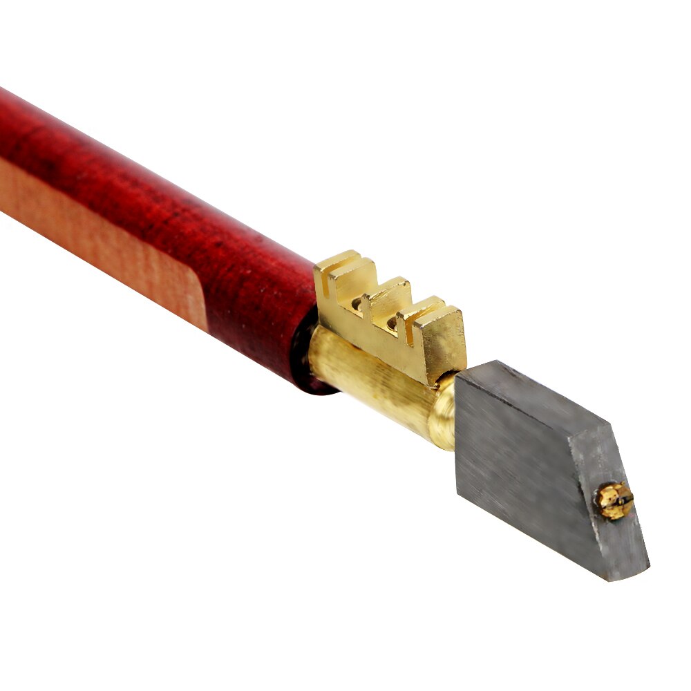 Przenośne szkło cięcie diamentowe narzędzie 17mm pojedynczy diament nóż robić szkła ostry nóż