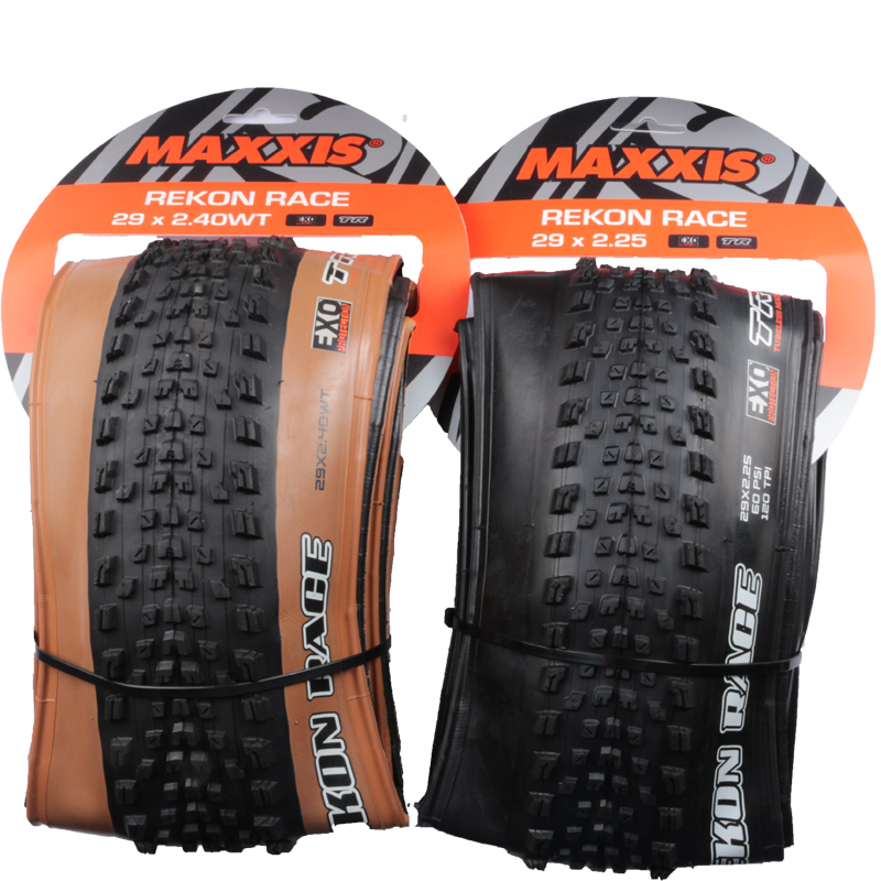 MAXXIS REKON RACE Original Mountain Bicycle Tyre 29x2.25 29x2.35 29x2.4 Foldable Anti Puncture Tubeless XC Off-road Bike Tires