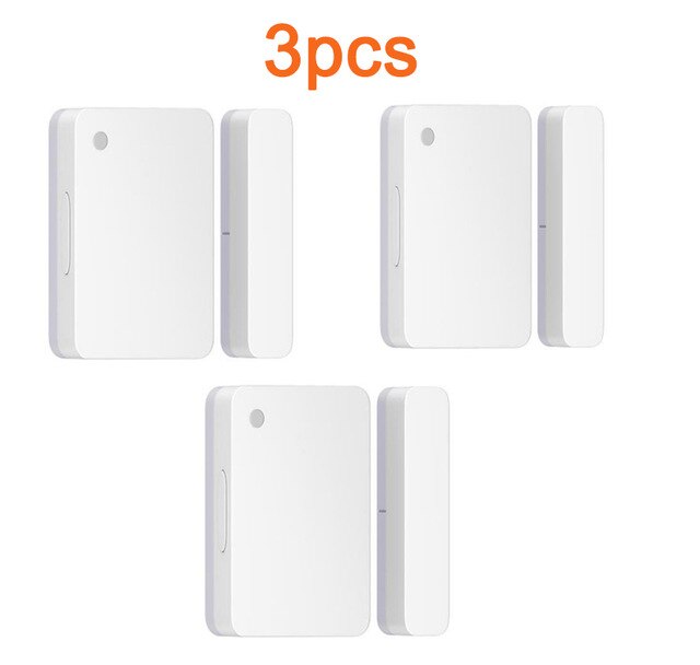 Xiaomi Mijia Intelligent Mini Door Window Sensor Automatic Zigbee System For Smart Home Kits Remote Alarm Mijia App Gateway: window2 3pcs