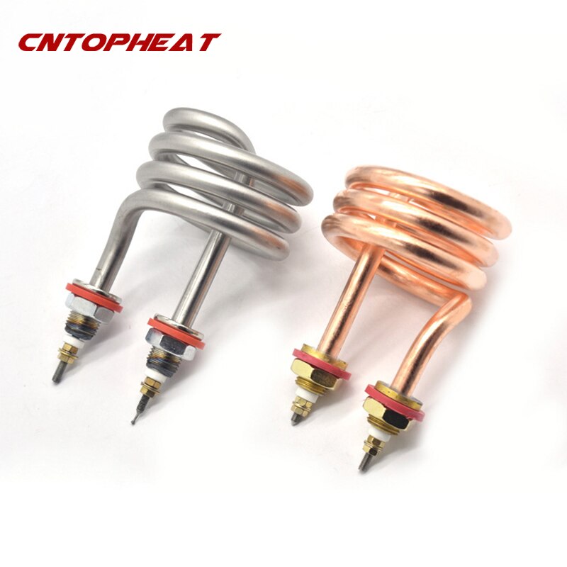 220v 2500w Elektrische Destillation Heizung Element Spirale Heizung Rohr Eintauchen Wasser Rohr Heizung Element