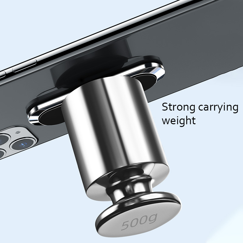 Magnetisk bilhållare magnetfäste miniremsformad stativ för iphone huawei xiaomi metall stark magnet gps bilfäste