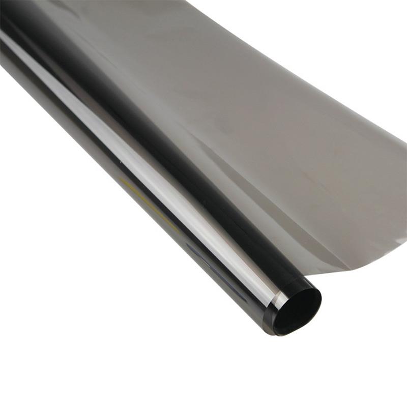 300 x 50cm sort bilvindue til glasvindue farvetone filmrulle automatisk sidevindue sol uv-beskyttelsesmærkat med skraber