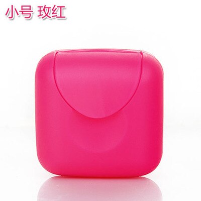 Plastic Travel Hygiene Storage Box Small Portable Storage Box with Buckle for Easy Cleaning Leak Proof Soap Holder: style15