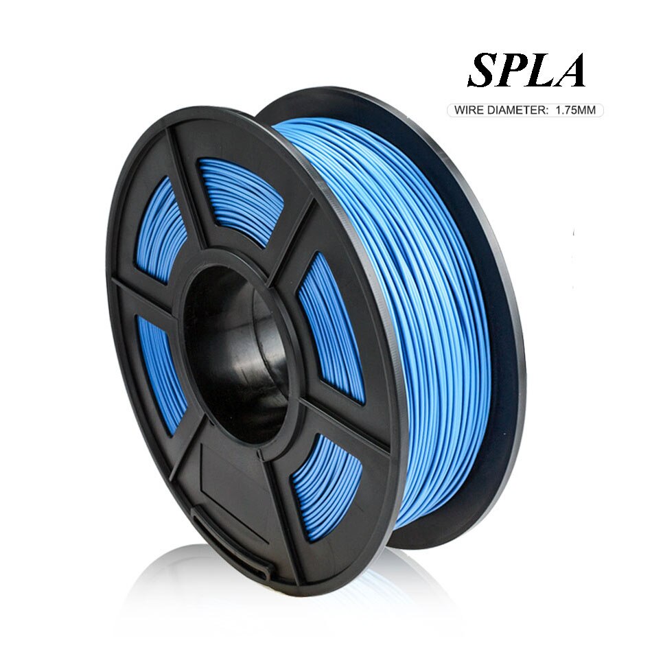 SUNLU S PLA Filament 1.75MM 1kg Plastic SPLA 3D Printing Material 3D Printer Filament: SPLA Blue