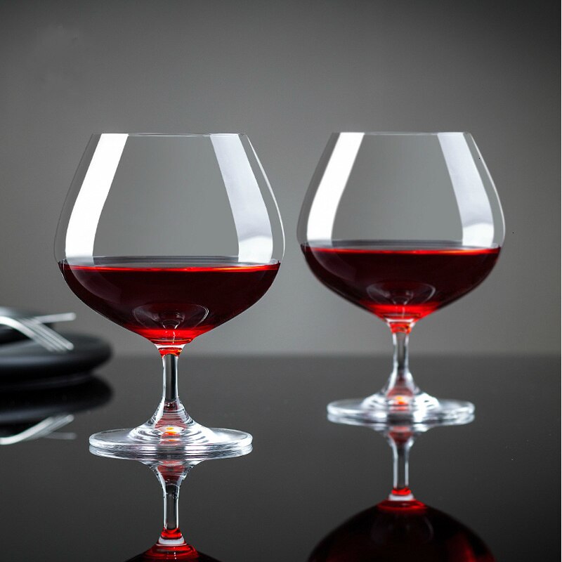 Brandy Goblet Crystal Red Wine Glass Originality European Style Lead Free Household Transparent Bar Personality Wine Cups
