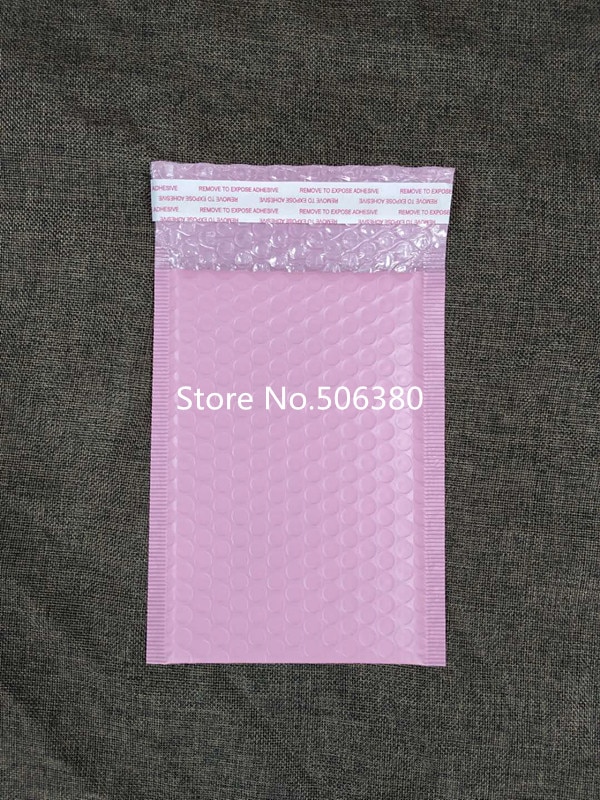 [20pcs]150*200mm Usable space Poly bubble Mailer envelopes padded Mailing Bag Self Sealing Pink