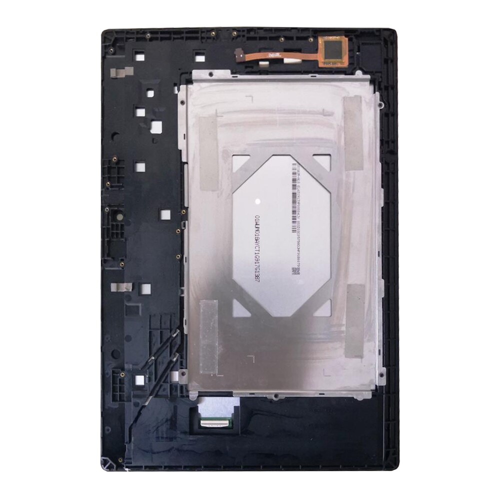 10.1 Lcd-scherm Met Touch Screen Voor Lenovo Tab 2 A10-70L ZA01 A10-70 A10-70F 2gen Tablet Volledige Sensor Digitizer Vergadering: Lcd TP Black Frame