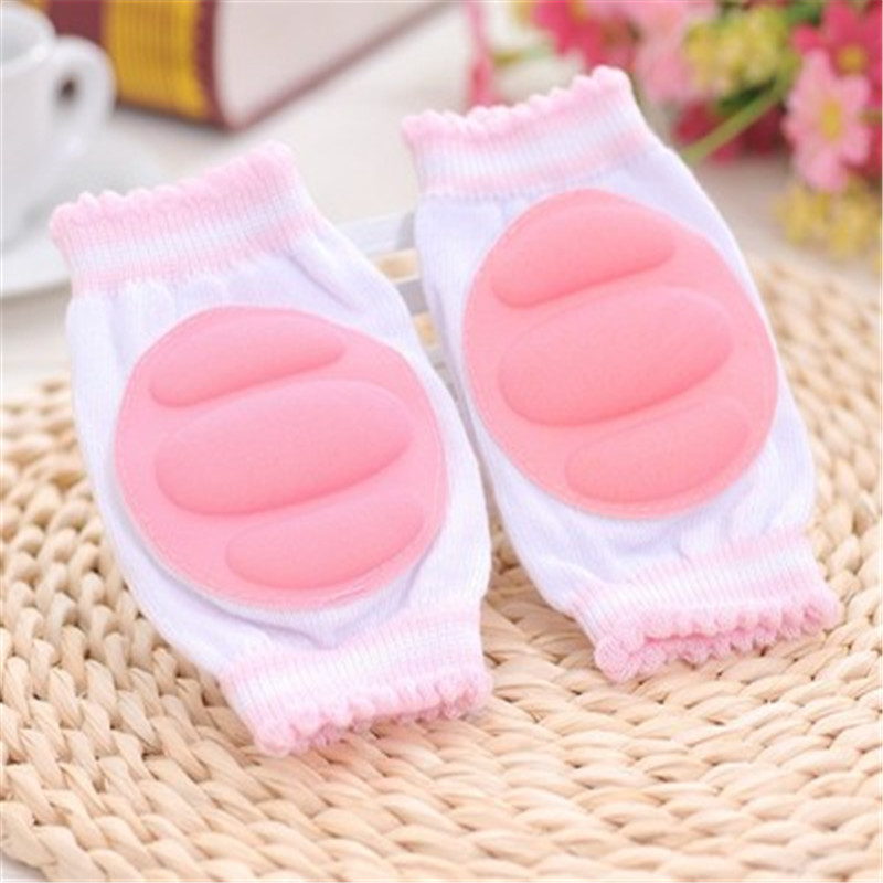 Ideacherry 1 Paar Baby Kids Knee Pads Protector Peuter Veiligheid Kruipen Elleboog Kussen Katoen + Spandex Zuigeling Beenwarmers Knieschijven