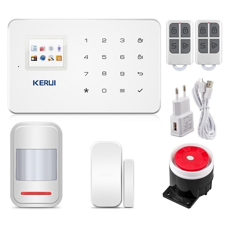 Draadloze Gsm Alarmsysteem G18 Draadloze Inbraak Alarm Systeem Draadloze Alarmsysteem App Op Afstand Controle