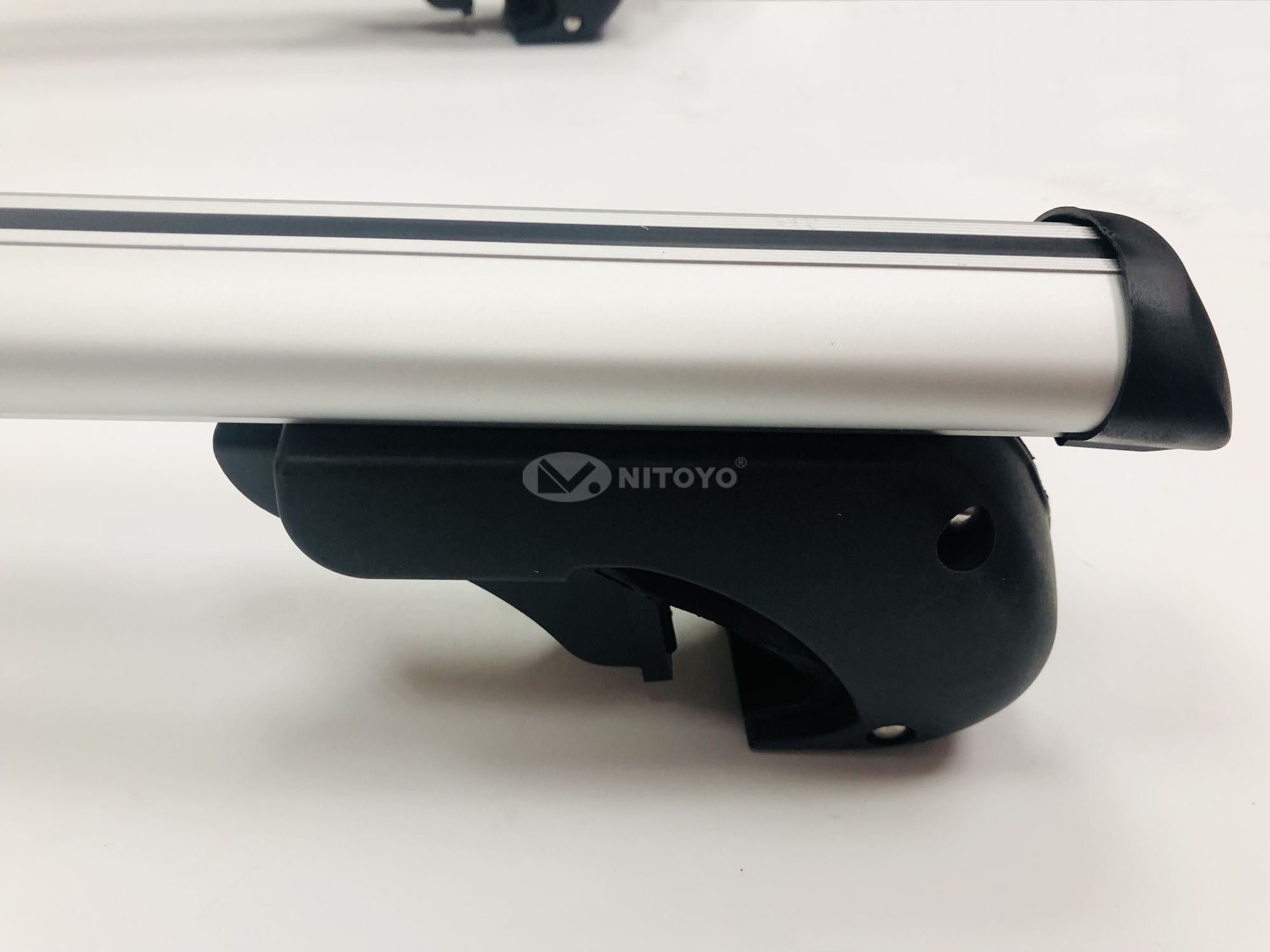 Universal Car Roof Rack Cross Bar Rooftop Adjustable Aluminum Rooftop Cargo Luggage Crossbars with Side Rails&amp;Lock for Auto SUV