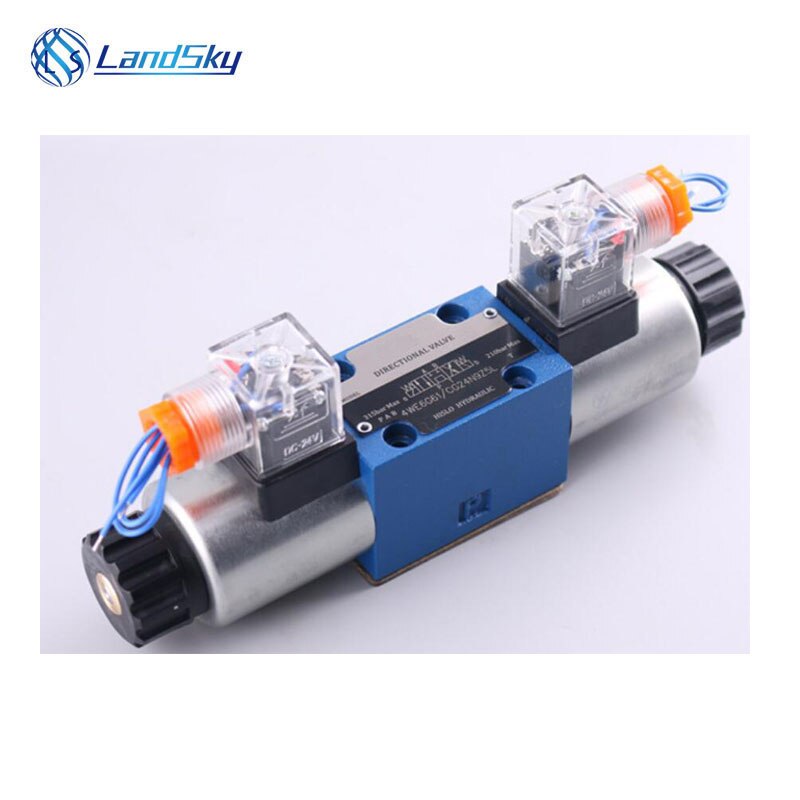 solenoid operated hydraulic control valve electric hydraulic solenoid valve solenoid for hydraulic pump 4WE6D6X/EG24N9K4 4WE6