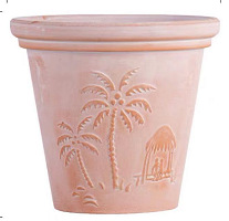 Red Pottery Pot Outdoor Flower Pots Breathable Rose Succulent Plant Planters Garden Supplies: Yellow