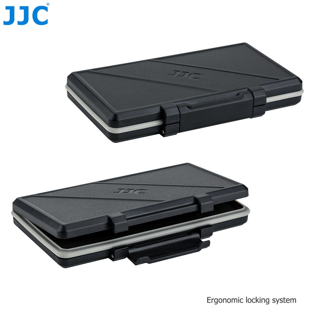 JJC 4 Slots CF Card Holder Case Box Compact Flash Memory Card Storage for Canon 5DM4 5DM3 5DM2 5D 5DS R 7DM2 7D 1DC 1DX 1DS 1D