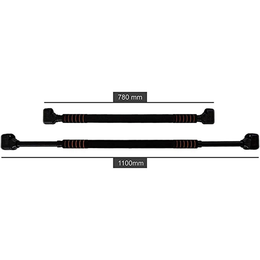 70-120cm ajustable barra horizontal interior pull-up Puerta de bar Barra de fitness familia ejercicio fitness #60