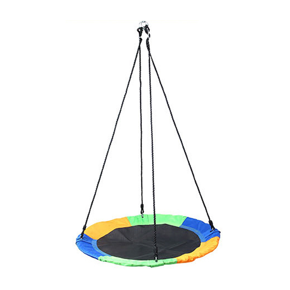 1M 40 Inch Schotel Draaien Boom Nest Swing 900D 600lbs Vliegende Giant Touw Ronde Swing Camping Kids Game outdoor Apparatuur: Default Title