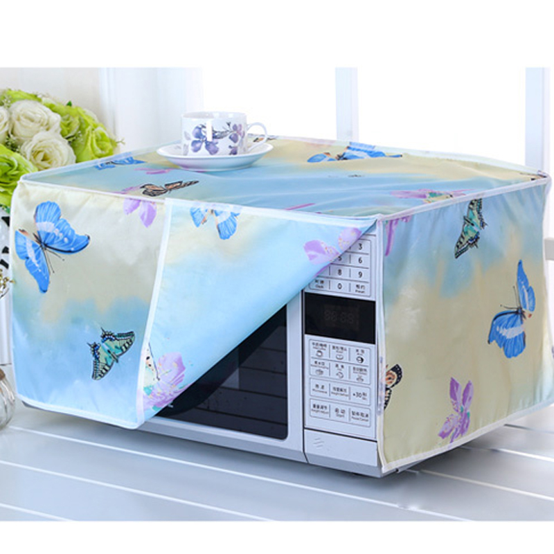 Funda protectora para horno microondas, cubierta impermeable a prueba de polvo, para decoración del hogar y cocina: A1