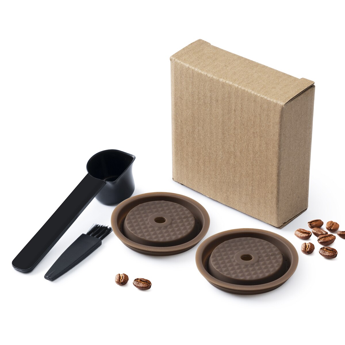 Food Grade Silicone Reusable LId/ Cover for Veruto Coffee Capsule for Vertuoline Machine Fit for 40ml 150ml 230ml Original icafi: 2pcs