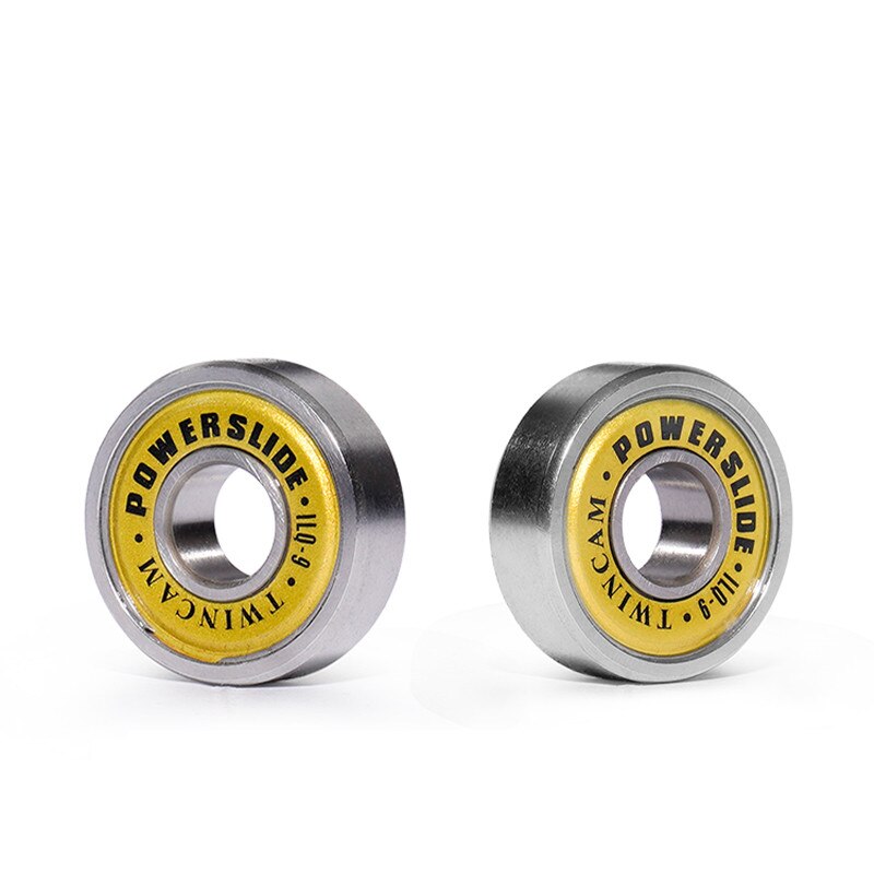 Powerslide – roulements à billes 100% d&#39;origine, 16 pièces, patins en ligne ILQ-9, roulement à bille Miniature, couverture dorée EVO, 608